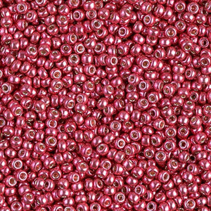 Miyuki Seed Beads 11/0 Duracoat Galvanized Lt. Cranberry SB4211