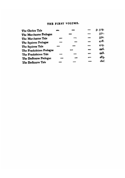 The Canterbury Tales of Chaucer. To which are Added an Essay on His Language and Versification, and an Introductory Discourse Together with Notes and a Glossary. Volume 1 | T. Tyrwhitt; G. Chaucer