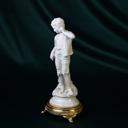 Винтаж: Фарфоровая мануфактура Capodimonte. «Скульптура мальчика»