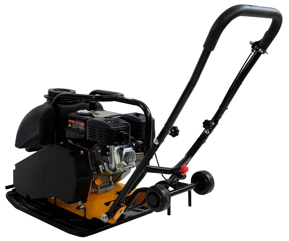 Виброплита бензиновая Habert H-C80NTL - [84 кг / 16 кН / Loncin G200F]