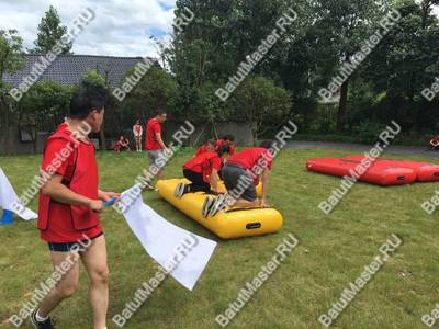 Командный аттракцион "Увлекательная переправа"