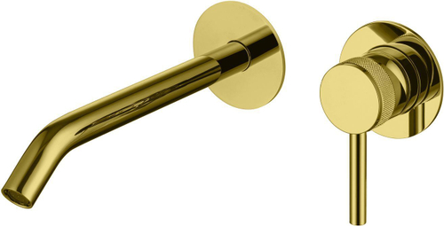 Смеситель для раковины Allen Brau Priority 5.31A03-GB золото брашированное