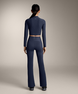 Oysho Футболка с длинными рукавами Comfortlux, темно-синий