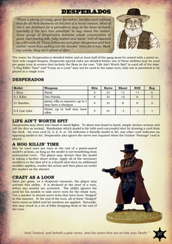 BP1377  Dead Man's Hand Rule book (includes DMH card deck and pop ou