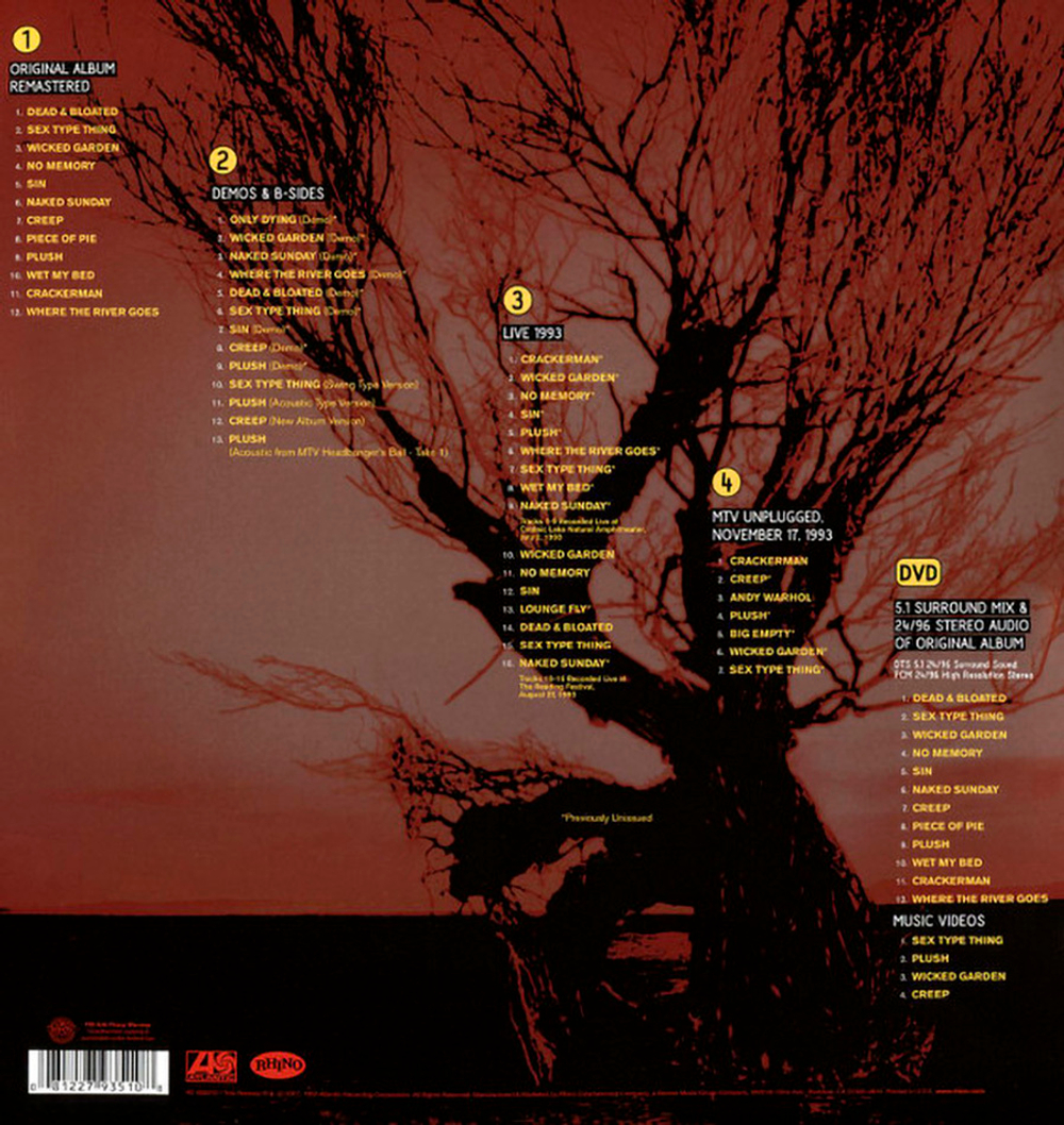 Stone Temple Pilots / Core (25th Anniversary Super Deluxe Edition)(LP+4CD+DVD)