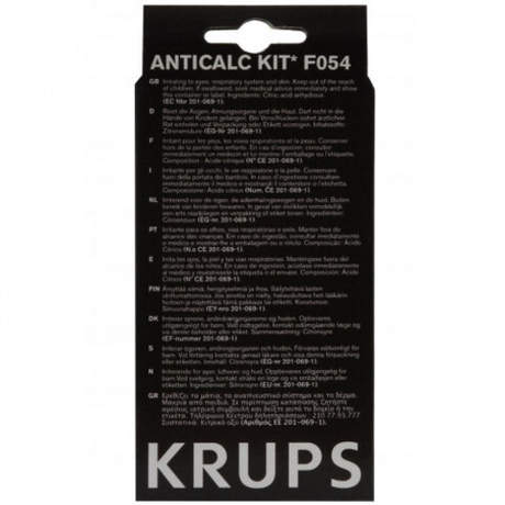 Набор: порошок для удаления накипи (2 шт.) KRUPS F054001B