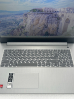 Ноутбук Lenovo IdeaPad 3 17ADA05 (81W20097RU) 17.3"/AMD Ryzen 5 3500U/RAM 8 GB/SSD 256 GB/AMD Radeon Vega 8/1600x900/IPS/Windows 11/Подсветка кл-ры: нет/Серый. Состояние: B1