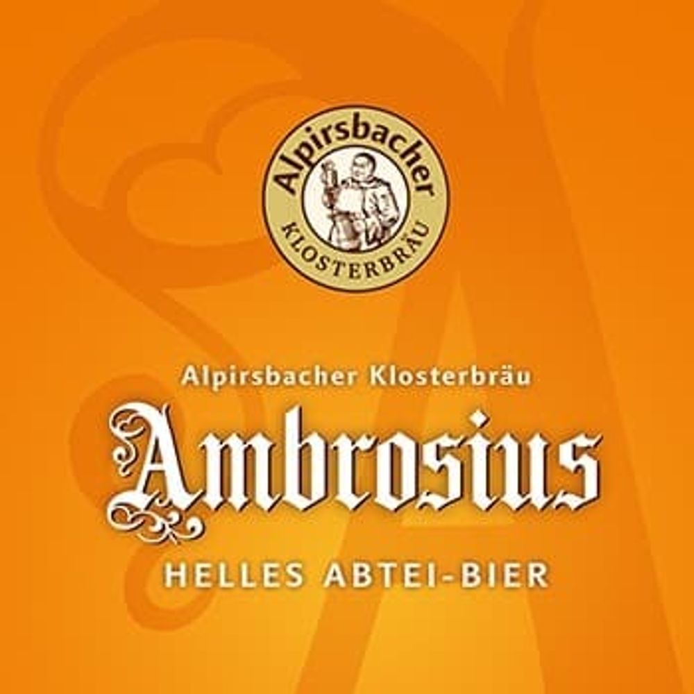 Alpirsbacher Klosterbraeu Ambrosius 0.33 л. - стекло(12 шт.)