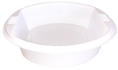 Миска 500 мл, полипропилен, белая, 50 штук