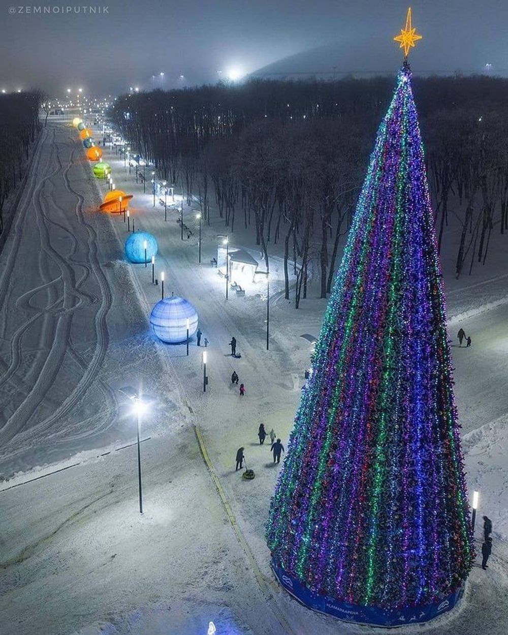 гирлянда цветная Классик