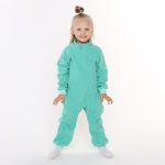 Комбинезон д/девочки флис (воротник-стойка) р.98 мятный 7261903 (Рыжик)