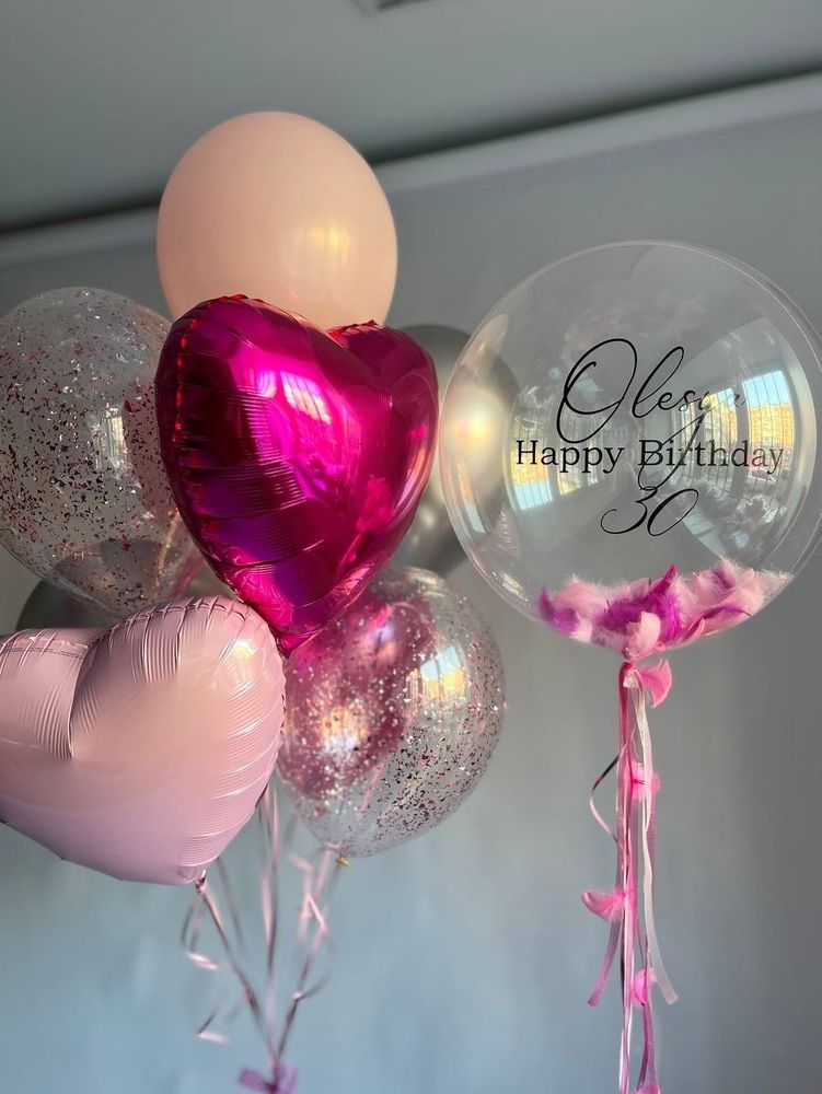Набор воздушных шаров &quot;Happy Birthday 30&quot; №1940
