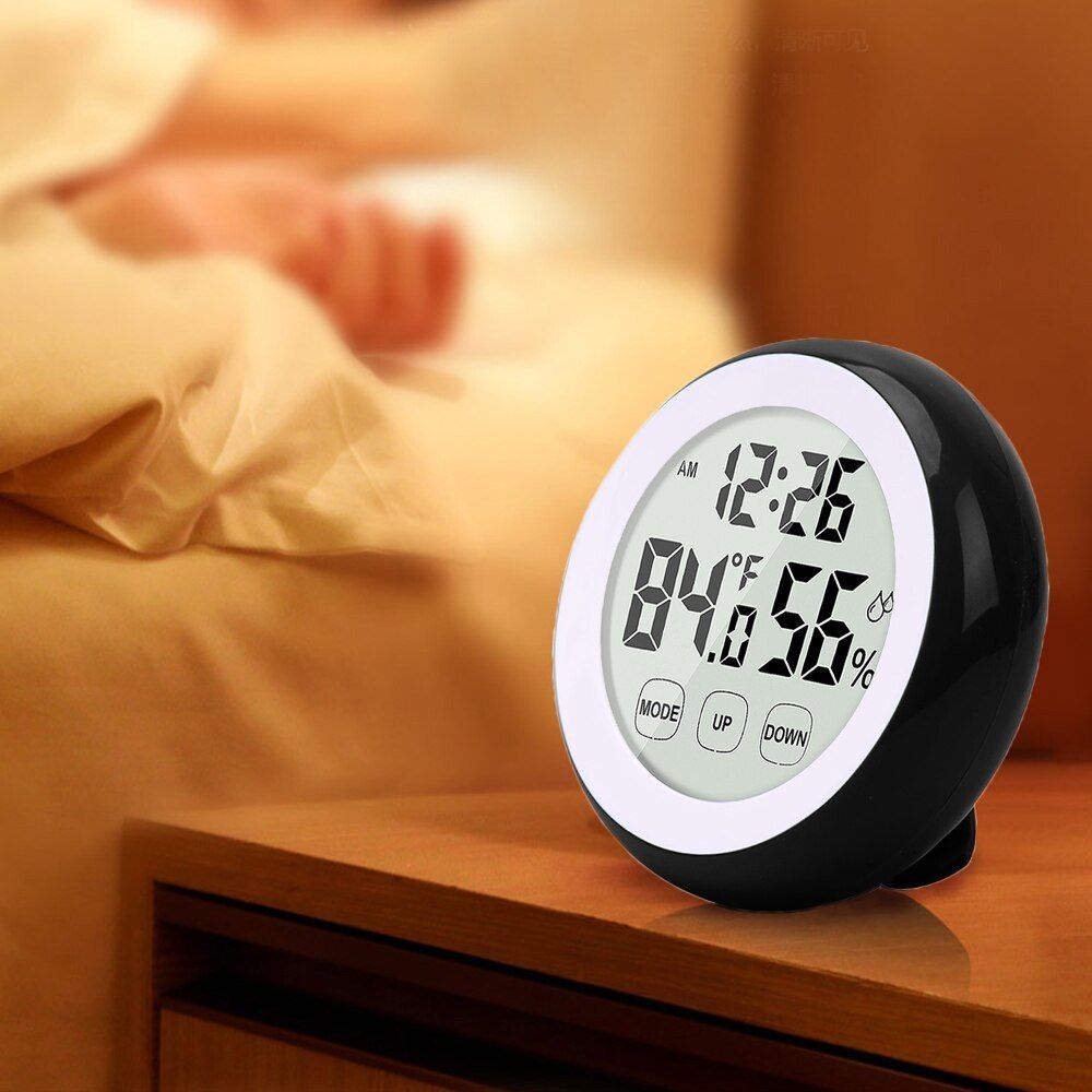 Многофункциональный цифровой термометр/гигрометр с будильником