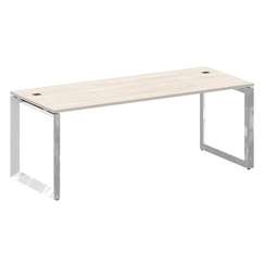 Onix Direct Lux Стол руководителя О-обр. м/к M-O.MO-SRR-6.8 Денвер Светлый/Нержавеющая Сталь/Хром 19