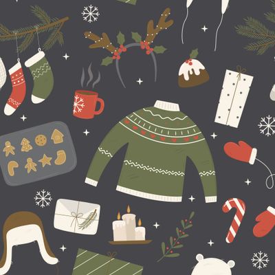 Новогодние предметы