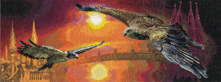 Набор для вышивания "PANNA" PT-0326 "Два неба" 56 х 21 см