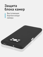 Чехол ROSCO для Poco X3 NFC;Poco X3 Pro оптом (арт. XM-PX3-COLOURFUL-BLACK)