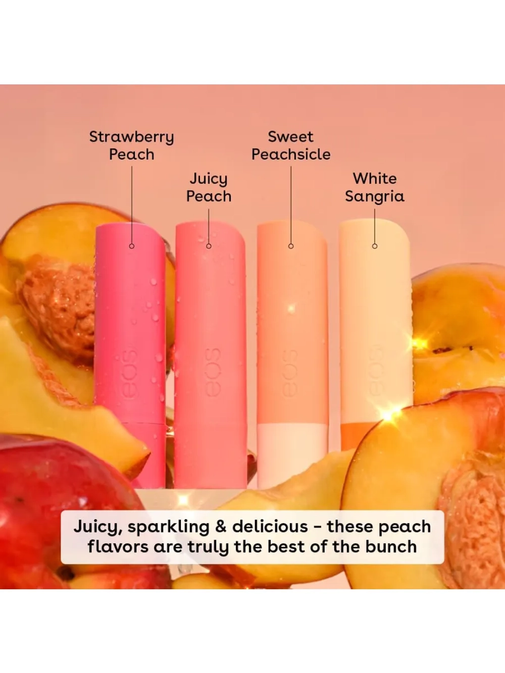 Бальзам для губ 30 клубника и персик