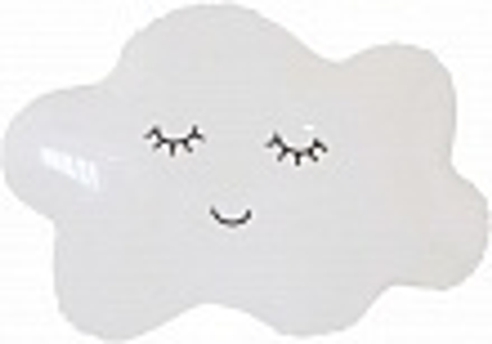 Шар (27''/69 см) Фигура, Облако, Белый, 1 шт. Д2