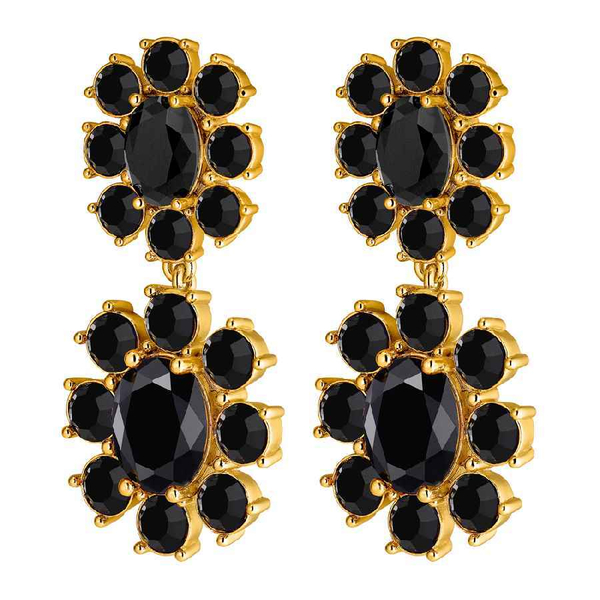 Серьги Dyrberg Kern LINA SG BLACK 450072