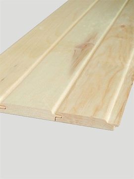 Вагонка осина сорт В (цена за 1 пачку-10 шт)