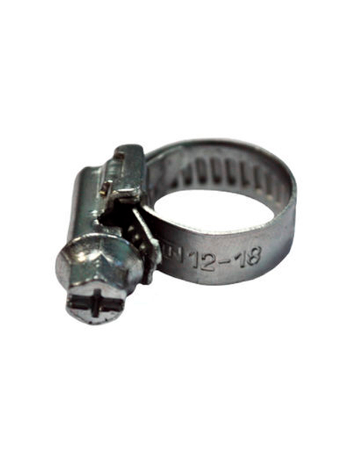 Хомут червячный оцинк.12/18