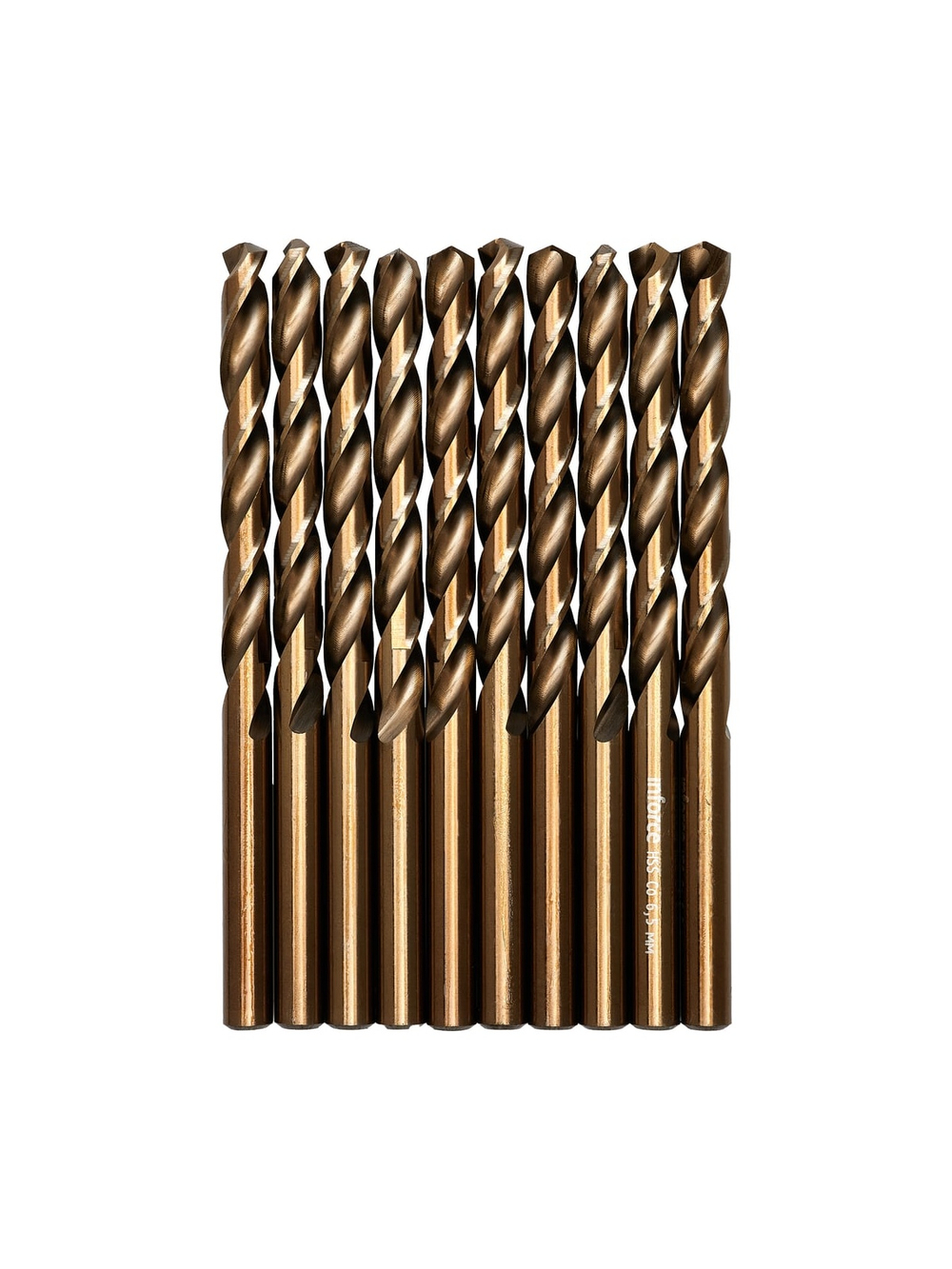 Сверло по металлу HSS-CO (10 шт/уп; 6.5x101x63 мм) Inforce 11-01-448
