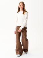 Джемпер для девочки AT1345 молочный