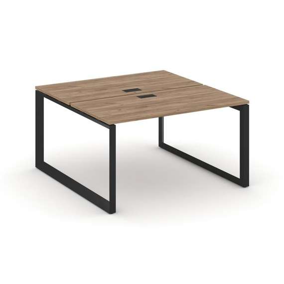 Style Project Рабочая станция двухсторонняя SN-59O.DRS-002 Дуб Табак/Металл Черный/Черный Заглушка 1