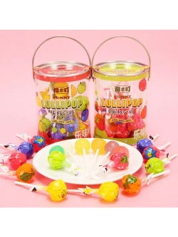 Леденцы на палочке Лимон, Яблоко, Черника 120 г