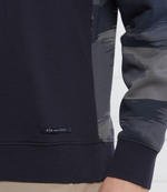 Худи Armani Exchange - темно-синий(3LZMHA ZJEFZ)