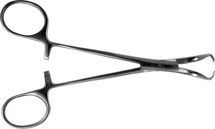 ТМ- З-39 Зажим с кремальерой для операционного белья, 128 мм (НОВОЕ ИСПОЛНЕНИЕ)