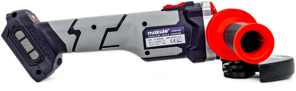 Аккумуляторная углошлифовальная машина Makute CAG126