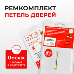 Ремкомплект (втулки) петель дверей Chevrolet Lacetti J200 (1 петля, RPD1-1) 2003-2013