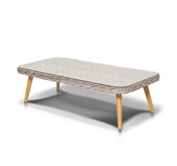 "Прованс" столик журнальный из ротанга, цвет бежевый