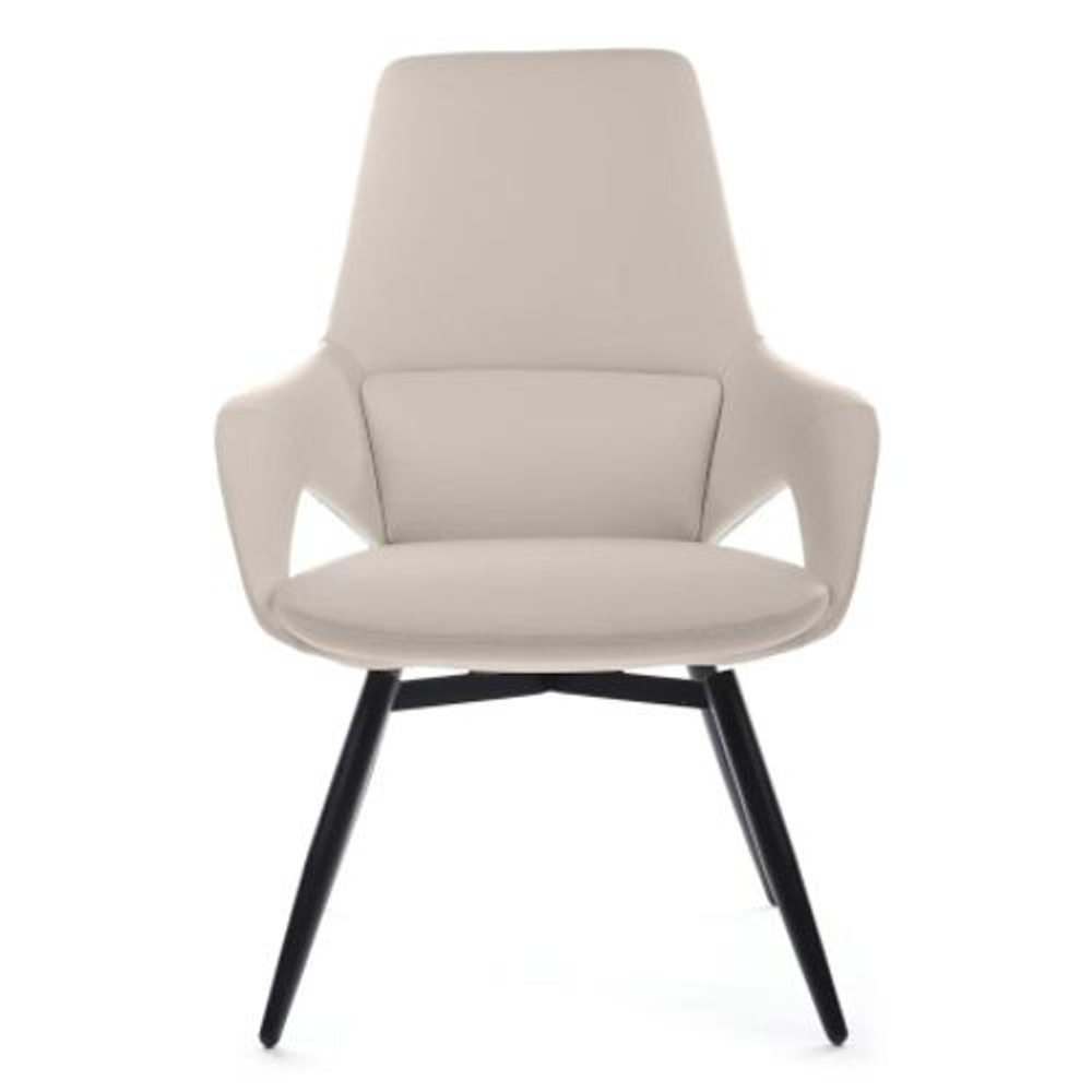 Кресло для посетителей Riva Design Aura-ST FK005-C, Светло-бежевый