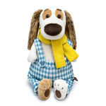 Бартоломей в штанах на бретельках и шарфе 27см.