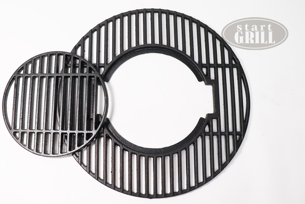 Чугунная решетка, диаметр 510 мм