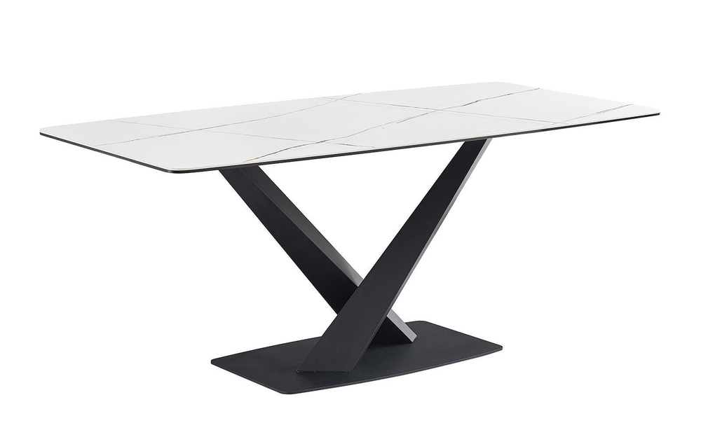 Стол DT-2017 белая керамика MR35 (180)