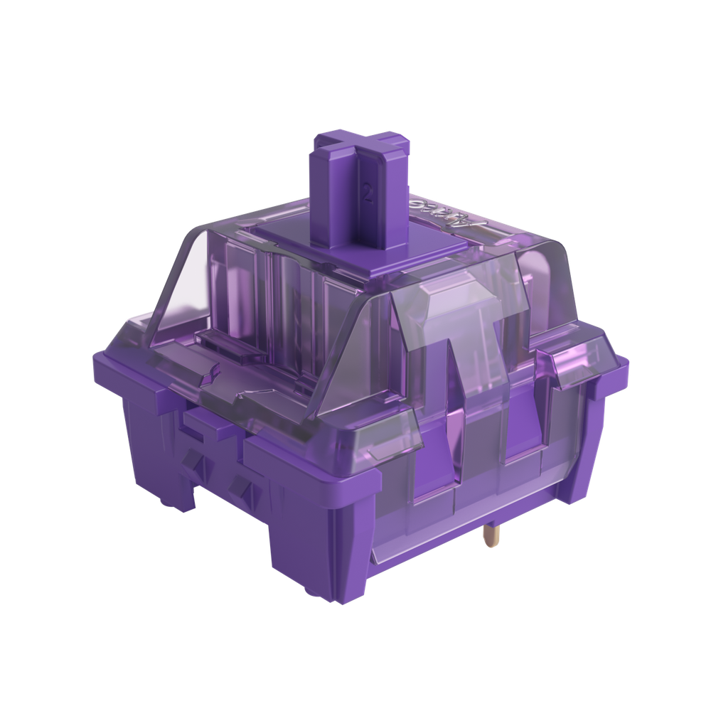 Переключатели для клавиатуры Akko Custom Switch oil Lavender Purple