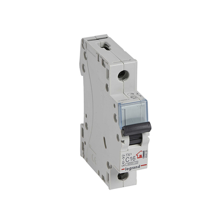 Автоматический выключатель Legrand 404028 1П C16A TX3 6000 6kA