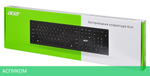 Клавиатура Acer OKR010 черный (ZL.KBDEE.003)