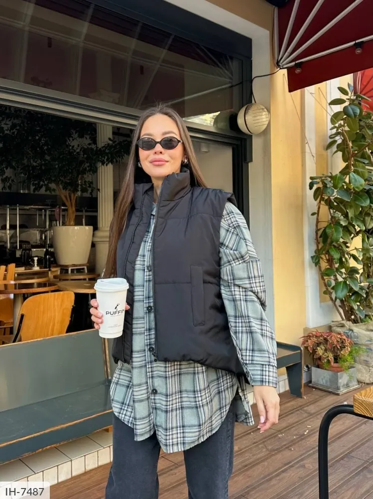 Жилет IH-7481 Фабрика Моды