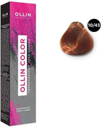 OLLIN COLOR 10/43 светлый блондин медно-золотистый 60мл Перманентная крем-краска для волос