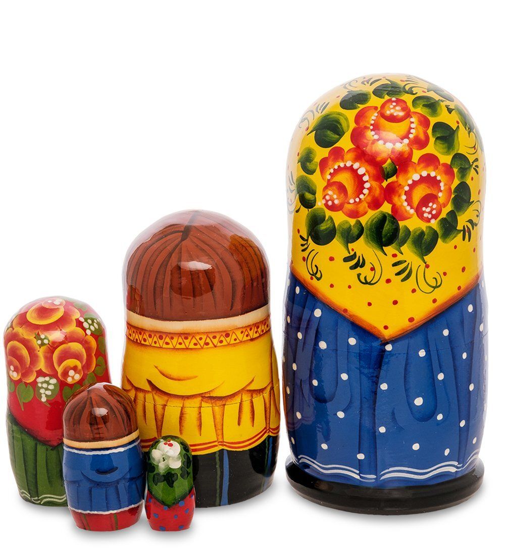 Народные промыслы МР-24/ 59 Матрешка 5м «Анастасия с лейкой»