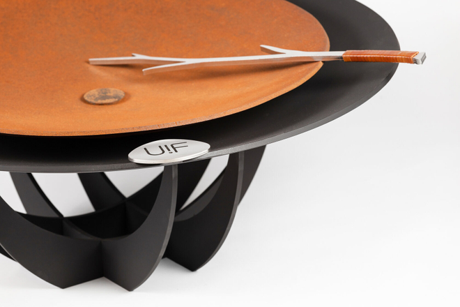 Двойная чаша для костра Up!Flame STEEL CUP 850 DOUBLE HEAVY