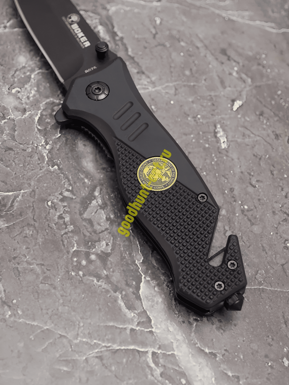 Выкидной нож тактический BOKER Черный
