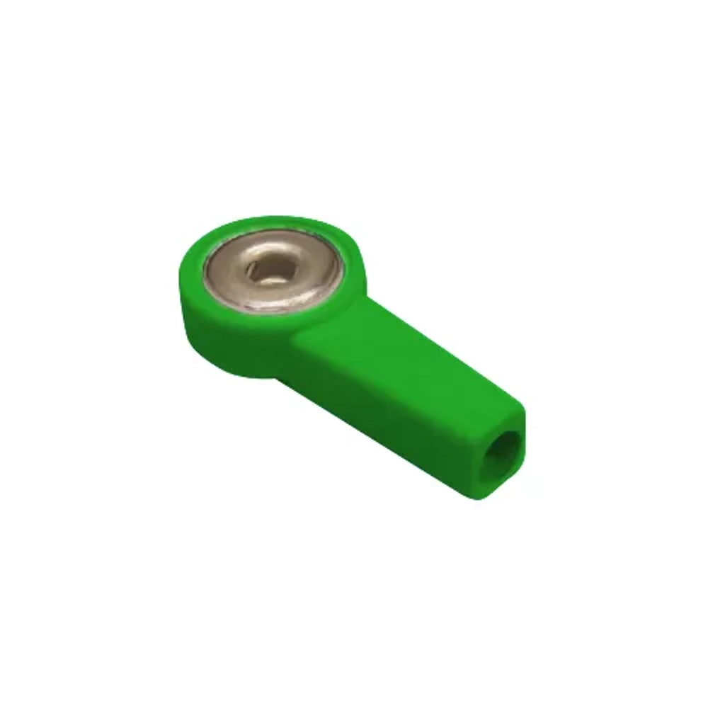 Адаптер с разъемом 4 мм и конектором кнопка PG-922/4TV зеленый