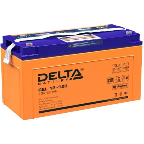 DELTA GEL 12 120 аккумулятор 4614010140002