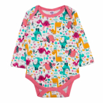 Боди для детей, цвет белый/динозаврики, р. 80 9927020 (BONITO)